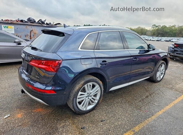 WA1BNAFY2K2132823 2019 AUDI Q5 Синий Задняя правая четверть