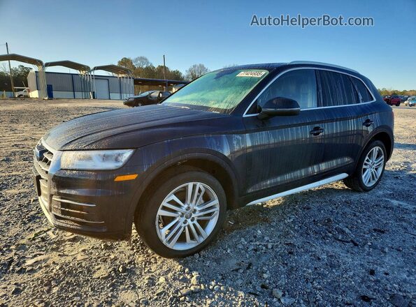 WA1BNAFY3J2194357 2018 AUDI Q5 Черный Передняя левая четверть