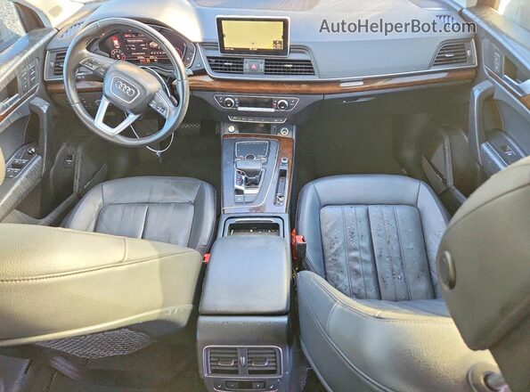 WA1BNAFY3J2194357 2018 AUDI Q5 Черный Вид панели приборов