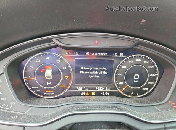 WA1BNAFY3L2023904 2020 AUDI Q5 Серый Вид щитка приборов