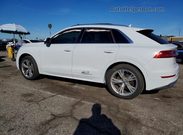 WA1BVAF10LD021910 2020 AUDI Q8 White უკანა მარცხენა