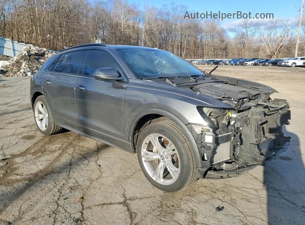 WA1BVAF18KD040977 2019 AUDI Q8 Gray Przód prawy