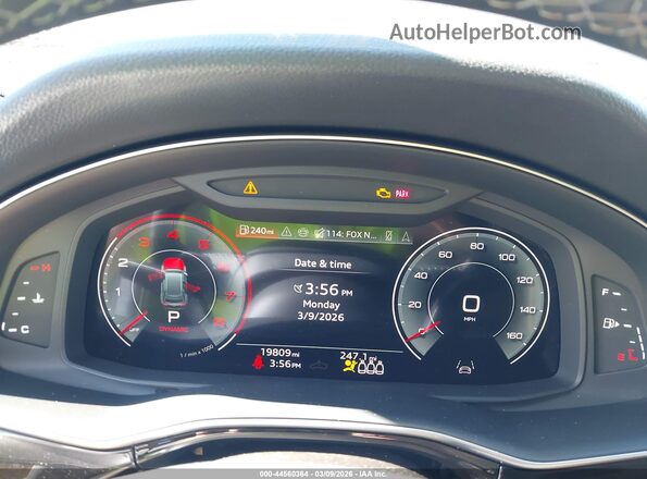 WA1BVBF11SD019099 2025 AUDI Q8 Gray Widok tylnych siedzeń