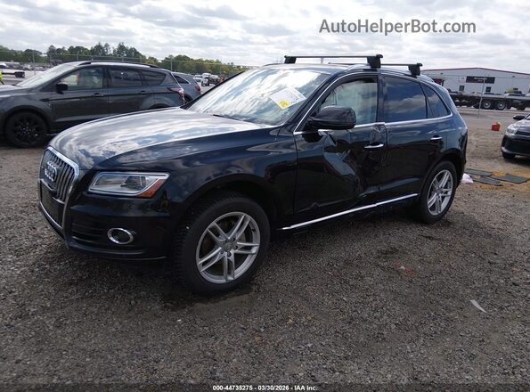 WA1C2AFP3HA088852 2017 AUDI Q5 Black Առջևի ձախ երեք քառորդ տեսարան