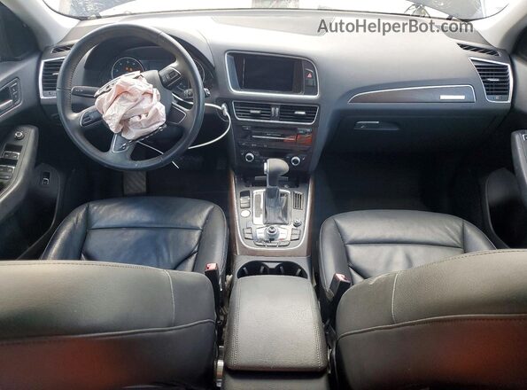WA1C2AFP5HA098041 2017 AUDI Q5 Black Вид панелі приладів