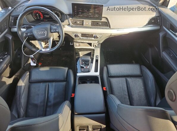 WA1C4AFY0M2093353 2021 AUDI SQ5 Gray Vista del salpicadero