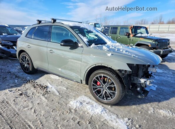 WA1C4AFY0M2093353 2021 AUDI SQ5 Gray Delantero derecho