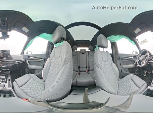 WA1C4AFY3R2024115 2024 AUDI SQ5 Gray Widok naklejki z numerem VIN