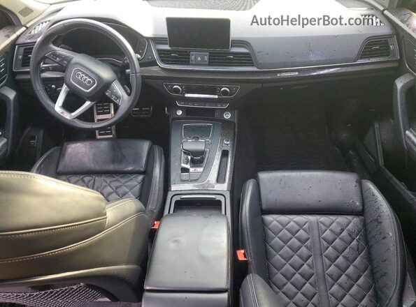 WA1C4AFY5J2158726 2018 AUDI SQ5 Black Widok deski rozdzielczej