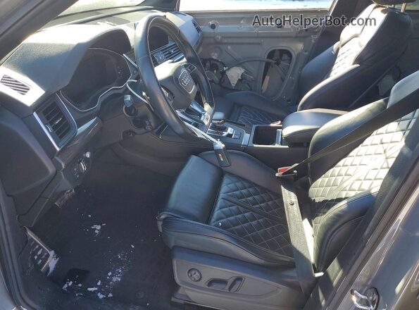 WA1C4AFY6K2099283 2019 AUDI SQ5 Gray Widok wnętrza z przodu