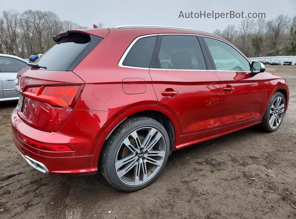 WA1C4AFY8J2050651 2018 AUDI SQ5 Красный Задняя правая четверть