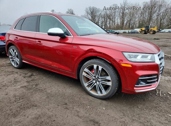 WA1C4AFY8J2050651 2018 AUDI SQ5 Красный Передняя правая четверть