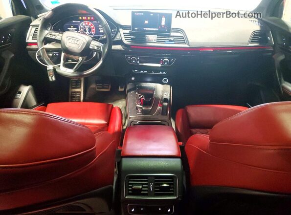 WA1C4AFY9J2085828 2018 AUDI SQ5 Черный Вид панели приборов