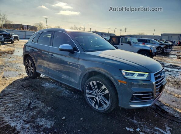 WA1C4AFY9K2058839 2019 AUDI SQ5 Серый Передняя правая четверть