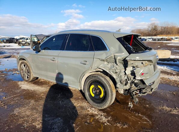 WA1C4AFY9K2058839 2019 AUDI SQ5 Серый Задняя левая четверть