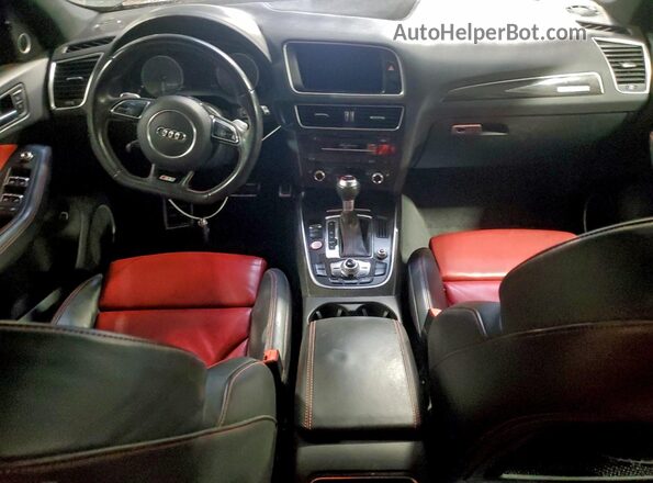 WA1CCAFPXGA071185 2016 AUDI SQ5 Gray Dashboard view