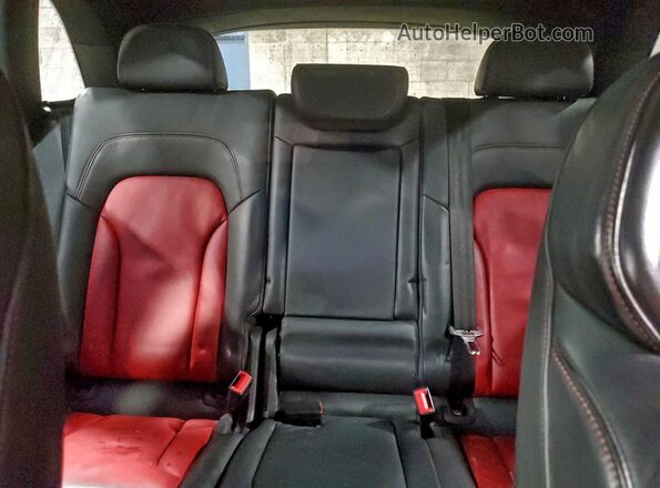 WA1CCAFPXGA071185 2016 AUDI SQ5 Gray Rear seats view