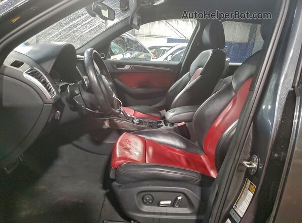 WA1CCAFPXGA071185 2016 AUDI SQ5 Gray Front interior view