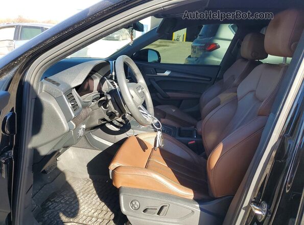 WA1CNAFY2K2125259 2019 AUDI Q5 Черный Вид салона спереди
