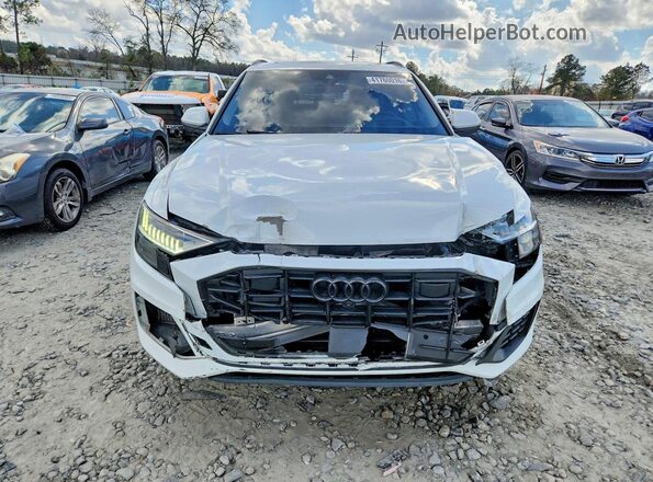 WA1CVAF10KD009100 2019 AUDI Q8 Белый Вид спереди