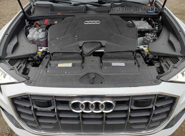 WA1CVBF10ND022892 2022 AUDI Q8 Белый Вид подкапотного пространства