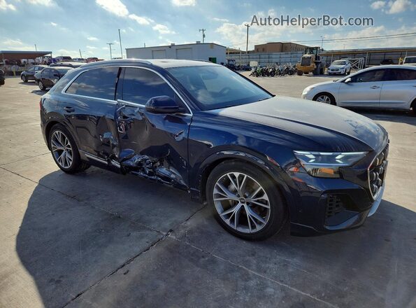 WA1CVBF17RD005190 2024 AUDI Q8 Синий Передняя правая четверть