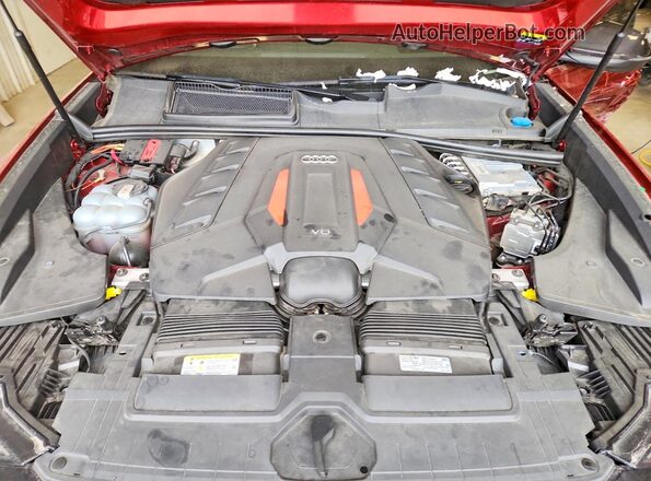 WA1CWBF10ND017091 2022 AUDI SQ8 Красный Вид подкапотного пространства