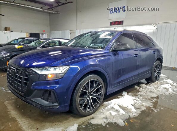 WA1CWBF19MD033840 2021 AUDI SQ8 Синий Передняя левая четверть