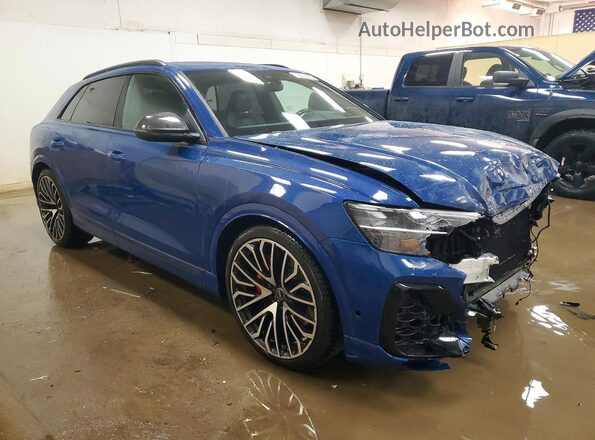 WA1CWBF1XSD010290 2025 AUDI SQ8 Синий Передняя правая четверть