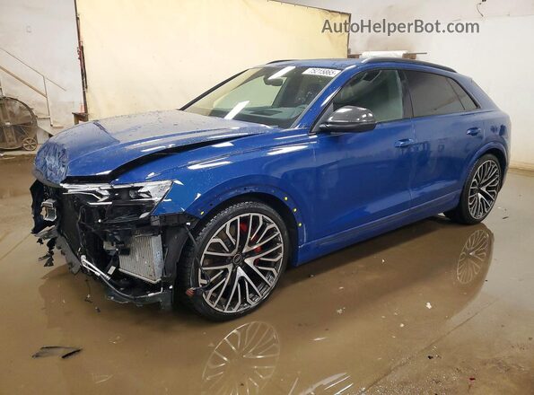 WA1CWBF1XSD010290 2025 AUDI SQ8 Синий Передняя левая четверть