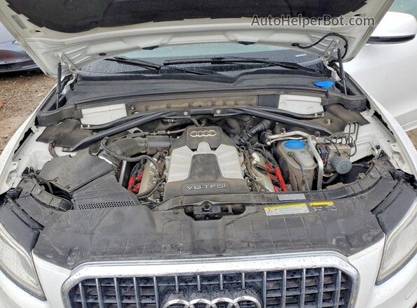 WA1D7AFP4HA067840 2017 AUDI Q5 White Vista del compartimento del motor