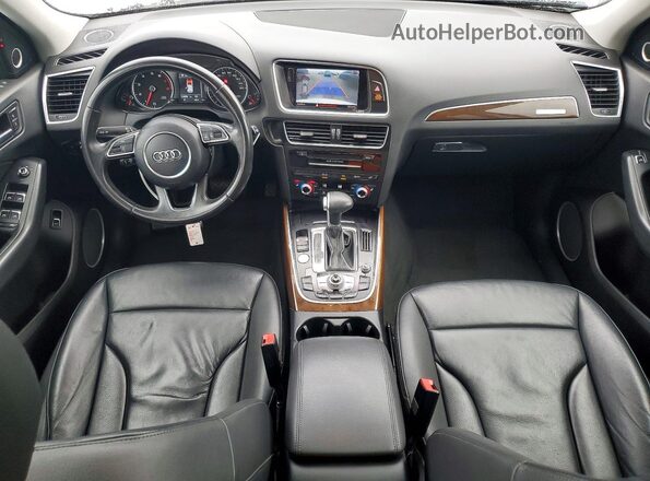 WA1D7AFP4HA067840 2017 AUDI Q5 White Vista del salpicadero