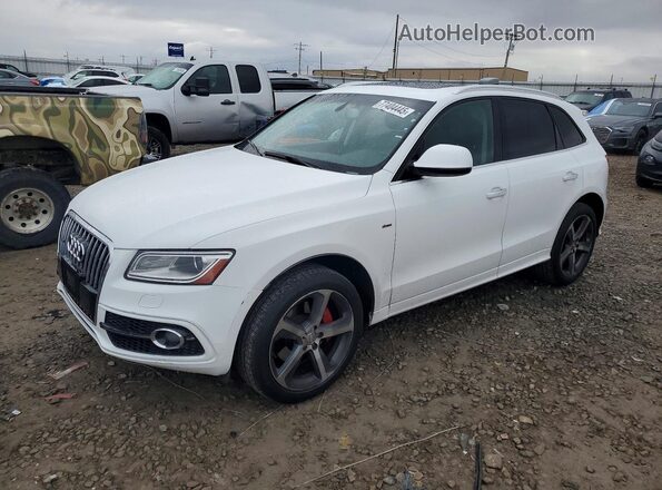 WA1D7AFP4HA067840 2017 AUDI Q5 White Vista tres cuartos delantera izquierda