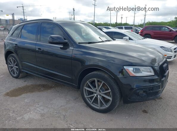 WA1D7AFPXGA073530 2016 AUDI Q5 Черный Передняя правая четверть