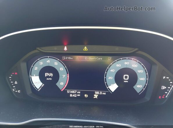 WA1DECF30P1033276 2023 AUDI Q3 Black Widok tylnych siedzeń