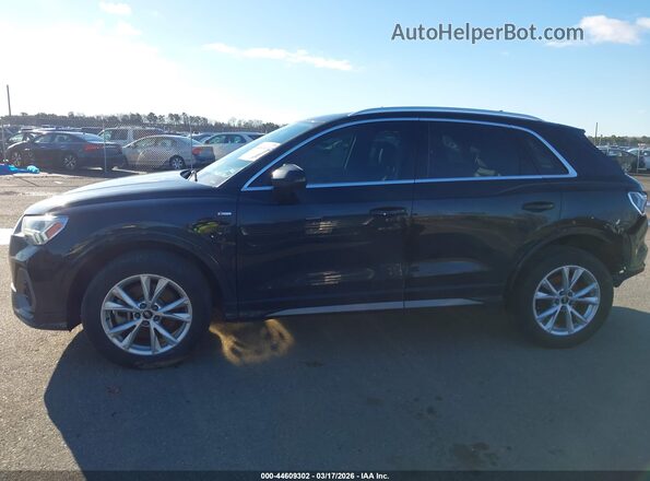 WA1DECF30P1033276 2023 AUDI Q3 Black Widok wnętrza 360 stopni