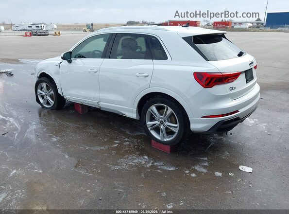 WA1DECF32N1095596 2022 AUDI Q3 White Rear left