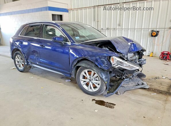 WA1DECF32S1049214 2025 AUDI Q3 Blue Przód prawy