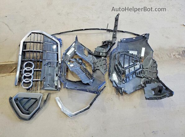 WA1DECF32S1049214 2025 AUDI Q3 Blue Widok naklejki z numerem VIN