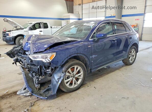 WA1DECF32S1049214 2025 AUDI Q3 Blue Przód lewy