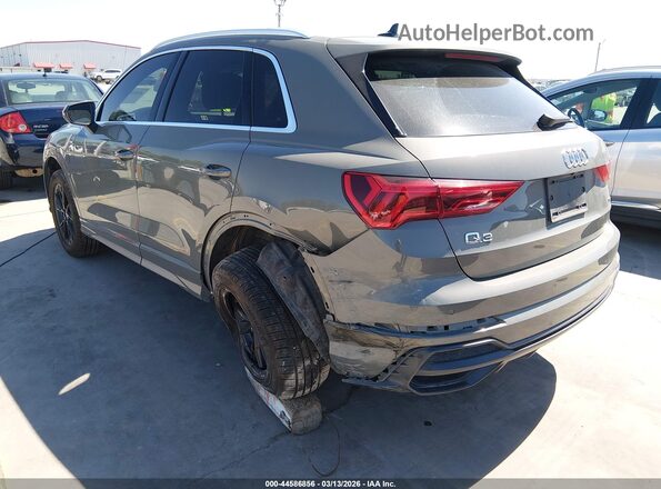 WA1DECF33N1072358 2022 AUDI Q3 Серый Задняя левая четверть