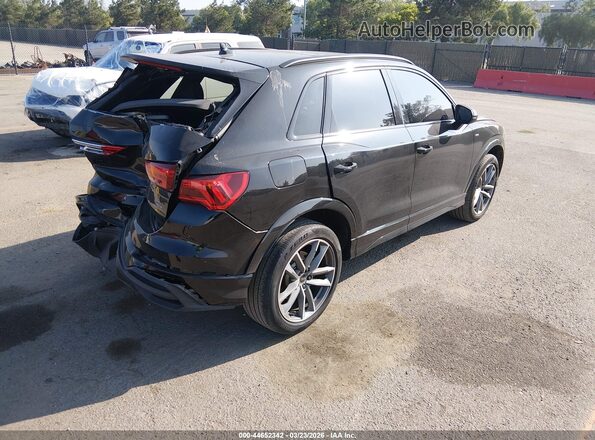 WA1DECF34P1113860 2023 AUDI Q3 Black Tył prawy