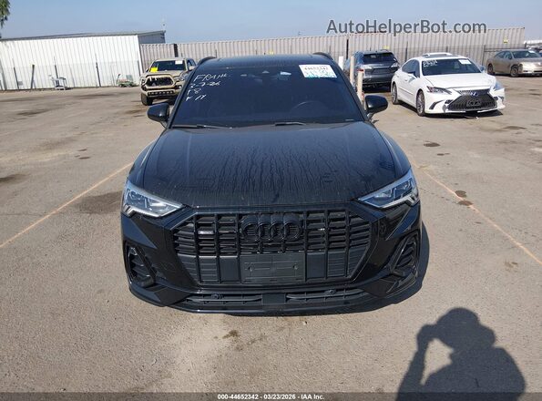 WA1DECF34P1113860 2023 AUDI Q3 Black Widok wnętrza z tyłu