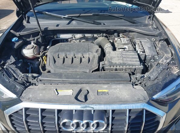 WA1DECF35M1028912 2021 AUDI Q3 Black Вид ззаду