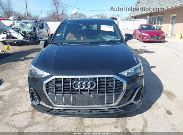 WA1DECF35M1028912 2021 AUDI Q3 Black Вид задньої частини салону