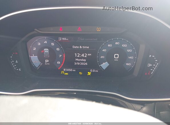 WA1DECF35M1028912 2021 AUDI Q3 Black Вид задніх сидінь