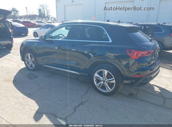 WA1DECF35M1028912 2021 AUDI Q3 Black Задня ліва чверть