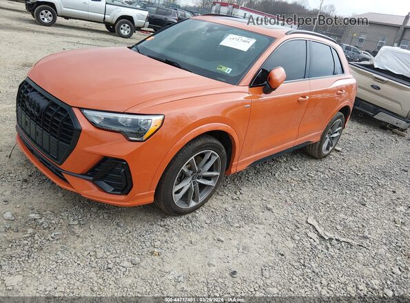 WA1DECF35N1047591 2022 AUDI Q3 Orange Front left