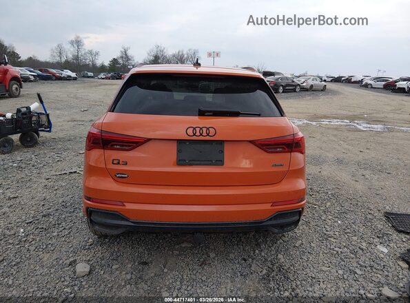 WA1DECF35N1047591 2022 AUDI Q3 Orange 