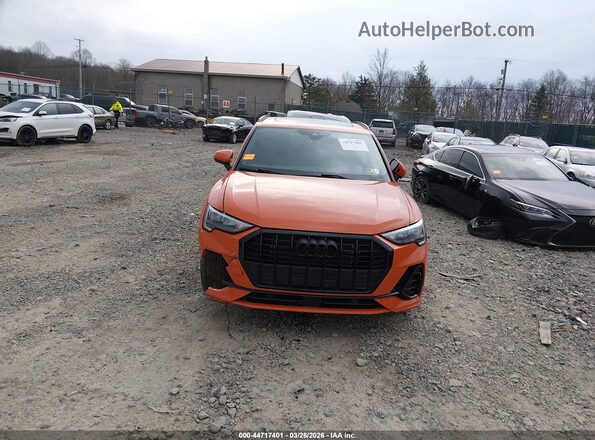 WA1DECF35N1047591 2022 AUDI Q3 Orange Instrument cluster view